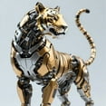 thumbnail image 2 of Set de Figuras Metálicas Del Zodiaco Chino | 12 Figuras Decorativas para Escritorio | Recuerdos de Cumpleaños | Acabado Pulido Resistente Al Deslustre | Símbolos Del Ciclo Lunar | Regalo para Entusia, 2 of 2