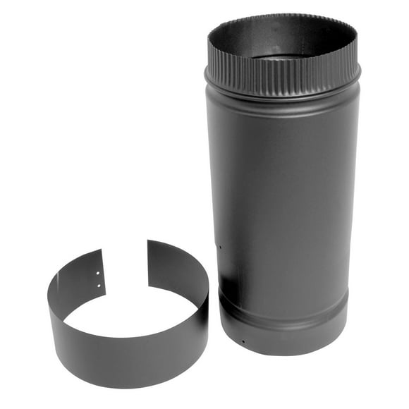 SuperVent DSP7AL-1 Adjustable Length Double Wall Stove Pipe