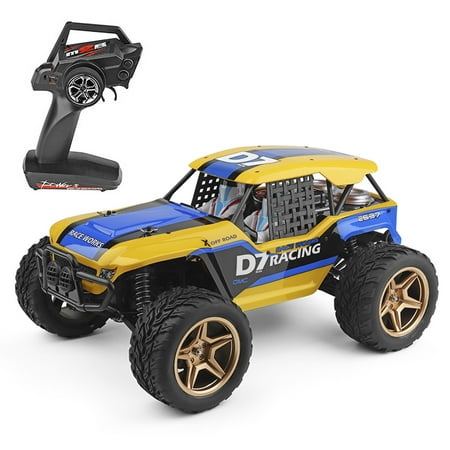 Wltoys XK 12402-A D7 1/12 RC Car 550 Motor 4WD 45Km/H Desert Buggy Car Rock Racing Crawler Truck Off Road RC Car 2.4GHz All Terrain Vehicles Truggy Climbing Car for Adults and (The Best Off Road Truck)