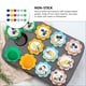 thumbnail image 3 of FESTFENDS 18Ud Muffineras De Silicona Reutilizables Color Surtido Con Antideslizante Y Fácil Limpieza, 3 of 8