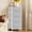 Light Gray, variant on Ethovia 4-Drawer Fabric Dresser Chest, Anti-Tip Storage Tower Organizer for Bedroom, Closet, Entryway, Black