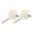 thumbnail image 1 of LEEYNEER 2pcs Flag Pole Mounting Ring Clip - Rotating Flapole Mounting Rings with Metal Clips 360 Degree Rotating, 1 of 6