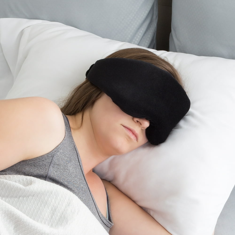 Somerset Home Heat Sensitive Memory Foam Sleep Mask