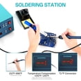 thumbnail image 3 of Estación de soldadura BAKON BK701D, 700 W, 2 en 1, aire caliente, rework & iron, 3 of 7