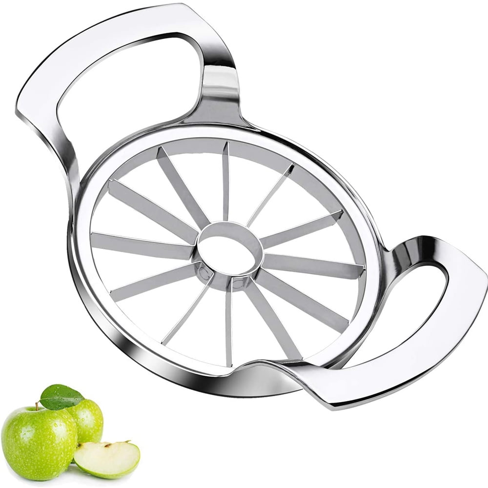 High Quality 12-Blade Extra Large Apple Cutter Slicer,Stainless Steel  Ultra-Sharp Fruit Corer Slicer Tools Kitchen Accessories