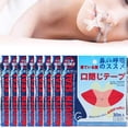 thumbnail image 2 of 240 Uds cinta para la boca para dormir almohadilla antironquidos cuidado de la salud pegatina Nasal para dormir mejor tiras nasales para respirar dispositivo de ayuda para ronquidos, 2 of 9