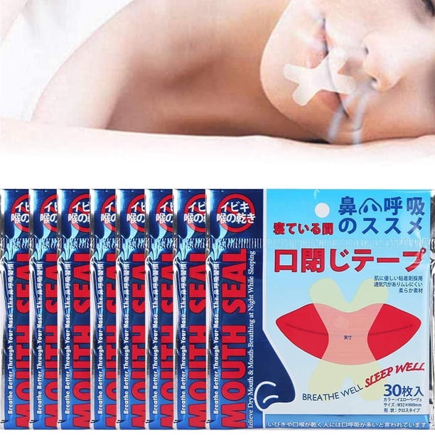 240 tiras nasales para dormir, almohadillas antirronquidos, adhesivos nasales para dormir y una mejor respiración, dispositivo antirronquidos.