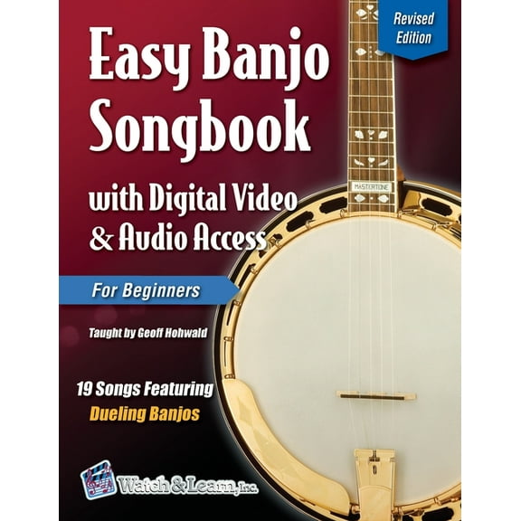 Easy Banjo Songbook: With Digital Video & Audio Access, (Paperback)