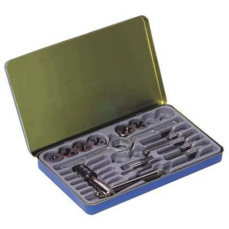 UPC: 0081838989033 | CENTURY DRILL AND TOOL 98903 Fractional Tap and Die Nf 14 Pc Set