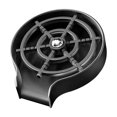 thumbnail image 3 of Cup Rinser Taza de té Dispositivo de enjuague de vidrio Anti óxido Accesorio de acero inoxidable Lavadora de botellas Dispositivo de lavado de Negro, 3 of 9