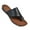 Black, variant on Aerosoft Daffodil Bunion Corrector Slide Sandals for Womens