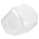thumbnail image 1 of Caja de globos de látex transparente para exhibir y almacenar globos Caja multiusos para diversas ocasiones Caja de plástico transparente con globos de látex con base inclinada, 1 of 7