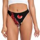 thumbnail image 1 of Fotbe Love Gnomes Tanga Sin Costuras para Mujer con Estampado – Panties Invisibles, Transpirables y Cómodos para Uso Diario-X-Large, 1 of 6