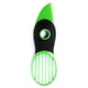 thumbnail image 2 of Rebanadora de aguacate 3 en 1 Herramienta multifuncional para cortar aguacate con mango de agarre antideslizante Fácil de usar - Verde (2 piezas) ShuxiuWang 1327537082309, 2 of 5