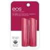 eos Lip Care Organic Pomegranate Raspberry - 2 CT