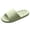 Green, variant on Hollow Out Water Shower Sandals EVA Breathable Quick Dry Home Bathroom Slides Purple 36