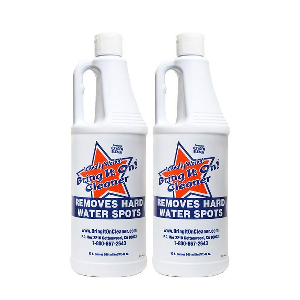 New Bring it On Cleaner Hard Water Spot Remover Eco Friendly Shower