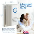 thumbnail image 3 of Clarifion ODRx Air Purifier, Outlet Plug-In, UVC Light, White, 3 of 5