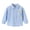 Blue, variant on Otqutp Toddler Wedding Tops Kids Toddler Baby Boys Girls Shirt Long Sleeve Cartoon Lapel Button Down Shirt Outwear Tops with Pockets