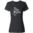 thumbnail image 3 of Inktastic Buon Natale Christmas Tree with Heart and Star Women's T-Shirt, 3 of 5