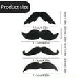 thumbnail image 5 of Event & party supplies,Mustache Photo Props Costume & Performance Accessories Cosplay Handlebar Mustache For Fun Dress Up And Creative Photography, 5 of 9