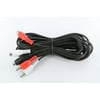 NavePoint 3-RCA Male to 3-RCA Female Audio Video Component Cable for HDTV, DVD, VCR, DVR 12 Ft