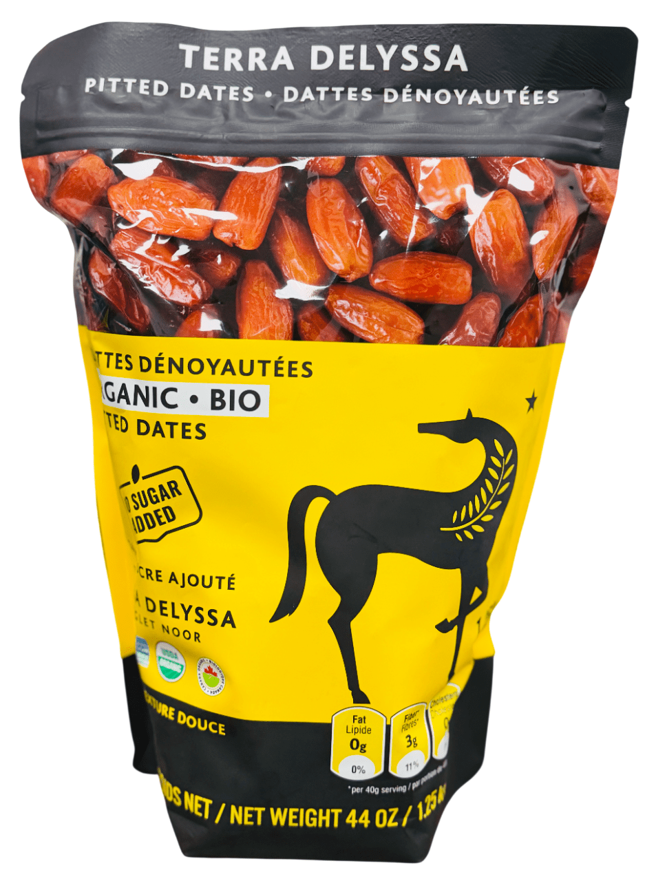 Terra Delyssa 44oz Organic Pitted Dates – Deglet Noor, No Sugar Added, Natural Sweet Snack