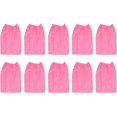 thumbnail image 4 of 10 Piezas de Baño Desechable, Envoltura Corporal de SPA No Tejida con Banda Elástica, Baño Ajustable, Batas Desechables para Salón de Belleza de SPA, Rosa, 4 of 4