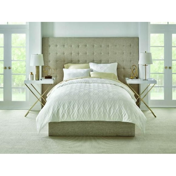 Ens. couette hometrends de la collection de hôtel à motif de jaquard