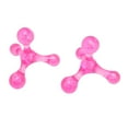 thumbnail image 3 of 2 piezas de masajeador de arco, mini masajeador de arco de acupresión portátil de 4 bolas para piernas y brazos, color rosa, 3 of 14