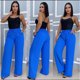 thumbnail image 1 of pantalón pantalón en tejido duna con elastex en la cintura BOLSILLOS MODA Verano 2023 Deng Xun unisex, 1 of 2