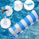 thumbnail image 3 of Piezas Hamaca de Agua,4 En 1colchoneta Inflable Plegable para Piscina,Salón Flotante,Juguetes Piscina Playa Verano(Fila Flotante de 2 Tubos D), 3 of 3