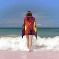 thumbnail image 6 of PHYHOO Vintage Ocean Sunset , Swimming Yoga s, Sand Free Microfiber 30x60in, 6 of 8
