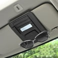 thumbnail image 2 of RKZDSR Car Sunglass Holder - Leather Sunglass Holder for Car - Magnetic Sunglass Clip for Car Visor - Multiple Sunglasses Holder for Car - Visor Mounted Sunglass Holder, 2 of 7
