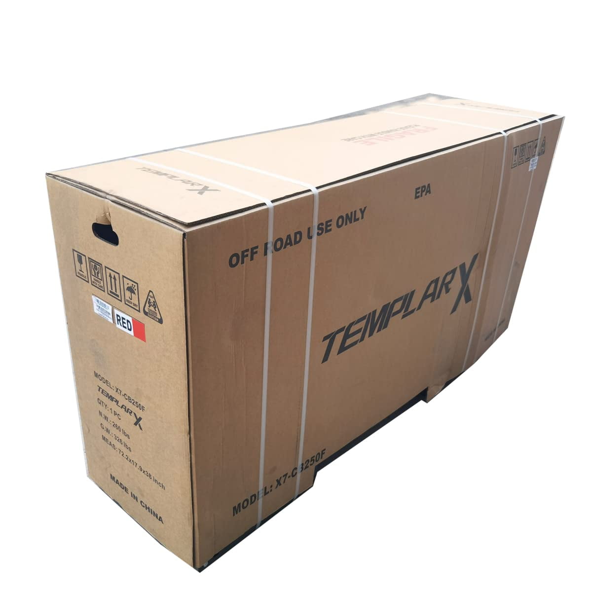 X-Pro Brand New Templar X 250cc Dirt Bike, with 6 Manual Transmission E-Start 21"/18" Wheels