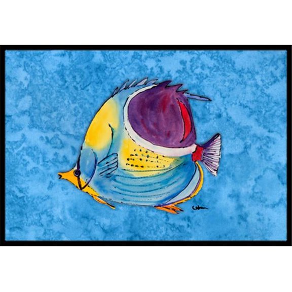 Fish Tropical Indoor Or Outdoor Mat - 18 x 27 in.