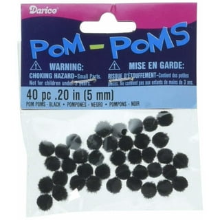  Darice 10174-30 Pom Poms .5 100/Pkg-Red : Home & Kitchen