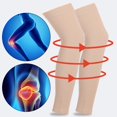 thumbnail image 4 of Alargar la rodillera unisex Rodillera Mantener caliente Verano Protector fino para las piernas Equipo protector Color de piel M (52,5-70 kg), 4 of 8