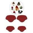 thumbnail image 2 of Semelles de Talon de Chaussure Réparation de Talon Adhésif Semelles de Chaussure pour Hommes & Femmes Talons Hauts Rouge, 2 of 8