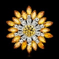 thumbnail image 6 of Women Fashion Flower Brooch Crystal Rhinestone Jewelry for Wedding Party Gift, 6 of 8