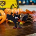 thumbnail image 4 of Konghyp Wooden Halloween Ornaments Layered Tray Decor, Pet-Friendly Fall Decor, Interactive Halloween Table Centerpiece, Ghost-Themed Indoor Decoration, 4 of 6