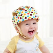 Baby Safety Helmets Cotton Infant Protective Hat Headguard Crashproof Hat apple flower
