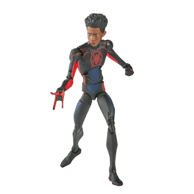 Spiderman Figurine Miles Morales Into The Spider verse articulée avec  Accessoire