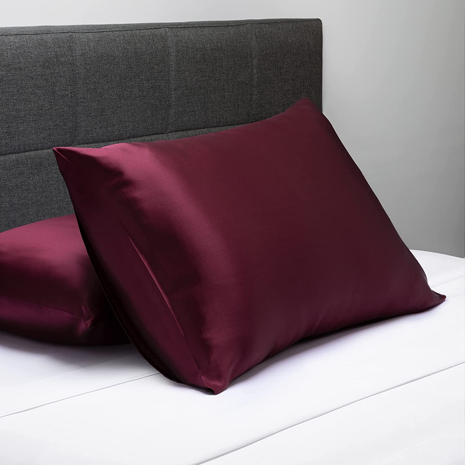 Fishers Finery 25mm 100% Pure Mulberry Silk Pillowcase (English Rose, Queen)
