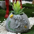 thumbnail image 6 of Kraoden Pet Dog Memorial Flower Pot, Resin Simulation Tribute Planter for Indoor & Outdoor Use, Unique Keepsake for Pet Lovers, Elegant Garden Decoration, 6 of 6