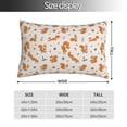 thumbnail image 2 of KLL Cute Squirrel Fall Pillow Covers Envelope Closure,Super Soft and Cozy Fuzzy Fleece Pillow Case Cover-14"x20", 2 of 6