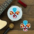 thumbnail image 4 of unbranded 5Ud Para Plectros De Guitarra En Silicona Azul Reutilizable Para Manualidades Con Resina, 4 of 5