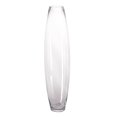 Efavormart 31" Tall Tapered Cylinder Glass Vase Clear Floor Vase