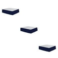 thumbnail image 2 of relayinert Couleur Unie Plissé Lit Jupe Rides Fade Résistant & Bleu Complet 3Set, 2 of 6