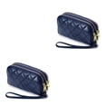 thumbnail image 1 of Minnieouse Carteras de moda para mujer, tarjetero de diseño largo de PU de Color sólido, monedero de bolsillo con tres cremalleras, monedero Type3 NO3, 1 of 6